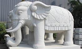 常见的石雕大象有什么风水作用呢？