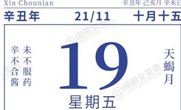 闹闹女巫店今日运势2021年11月19日