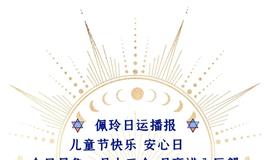 Ezoey徐佩玲每日星座运势2022年6月1日